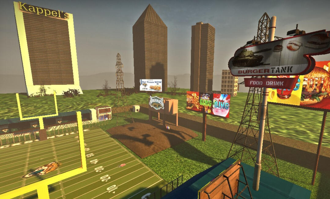 Football Complex - Afternoon