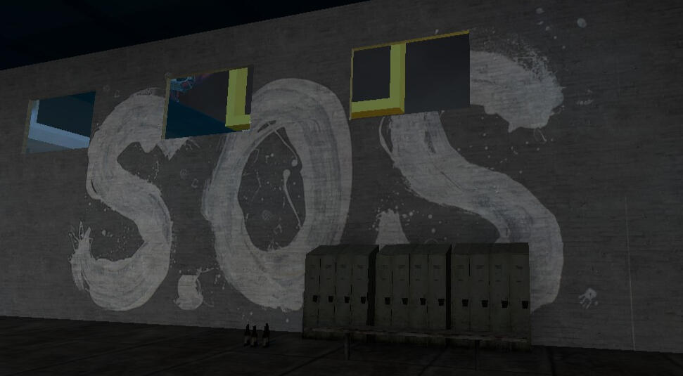 SOS from Football at Night